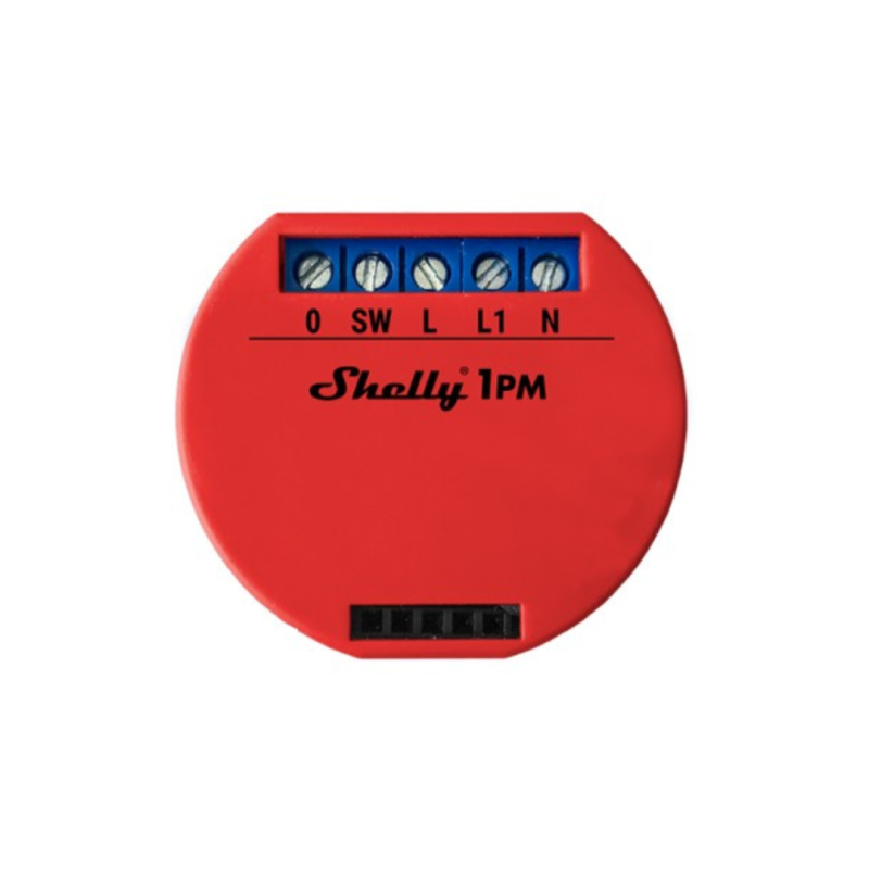 Shelly 1PM in-wall relay with power metering