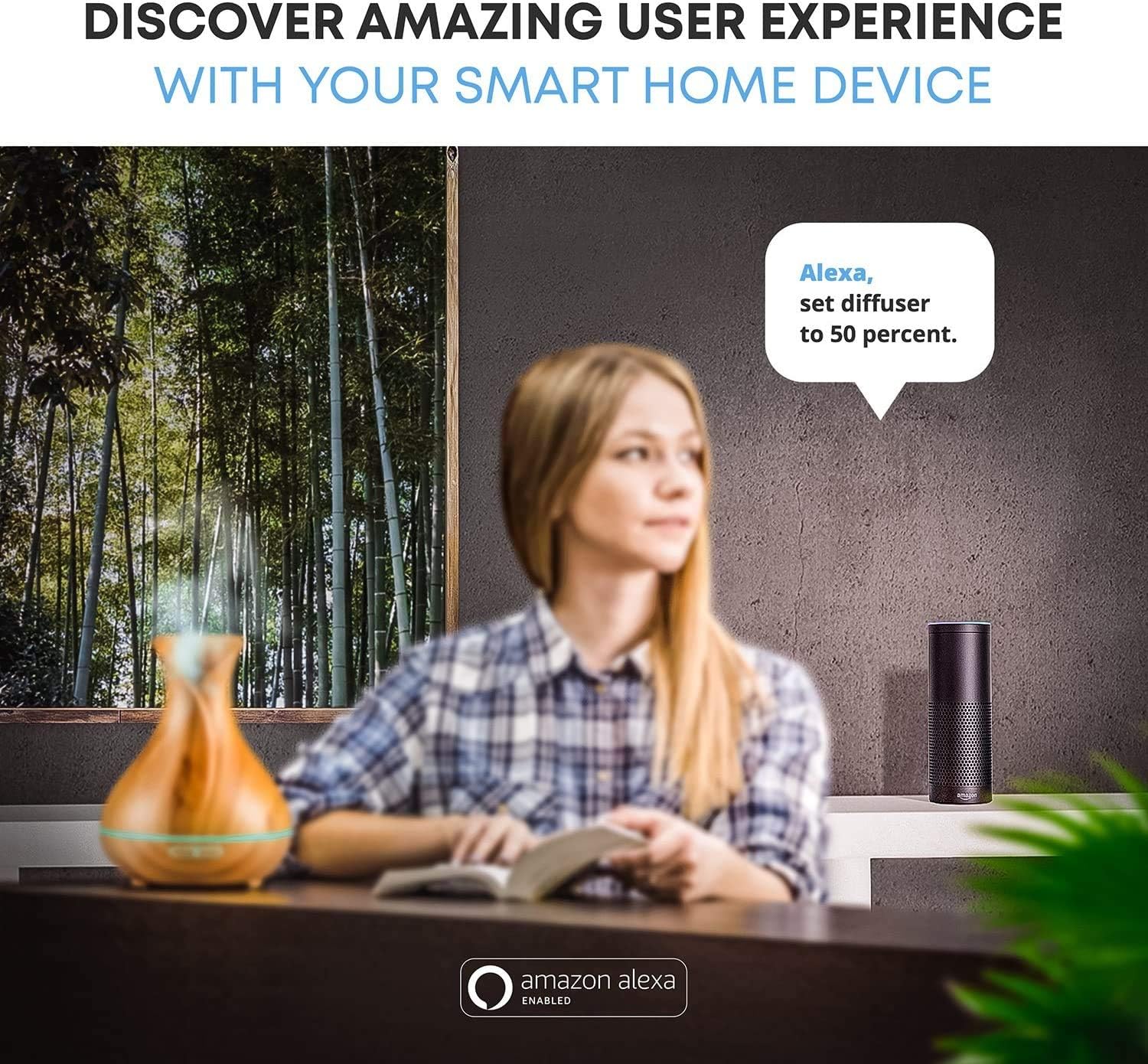 Smart WiFi Aroma Diffuser 400ml – Smart Home Tanzania