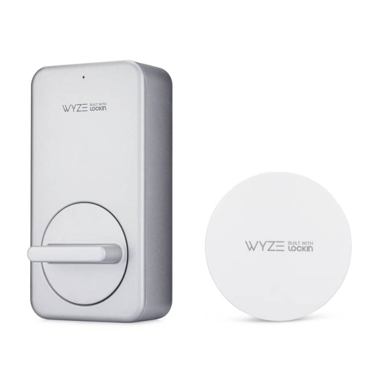 Wyze smart lock fitted over an existing deadbolt