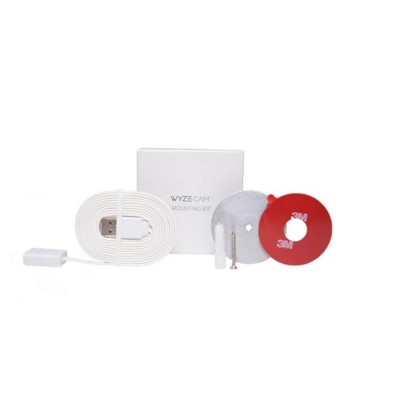 Wyze Cam v1 and v2 mounting kit with metal plate