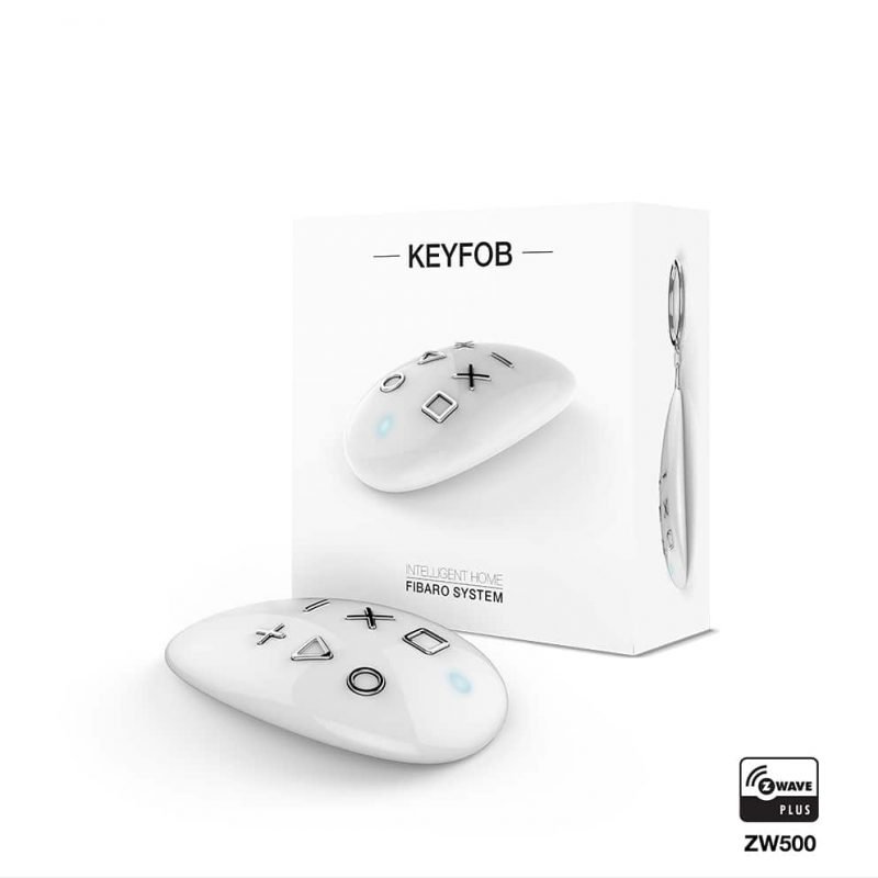 Fibaro KeyFob six button Z-Wave keyring remote