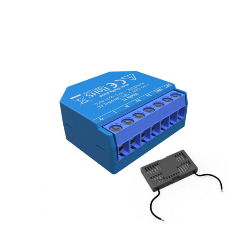 Shelly 1L no neutral relay with bypass