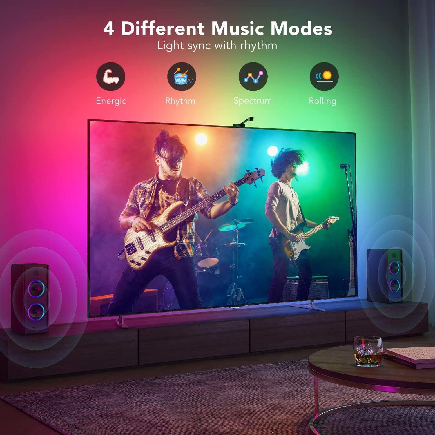 Govee Immersion WiFi TV LED Backlights with Camera - Image 4