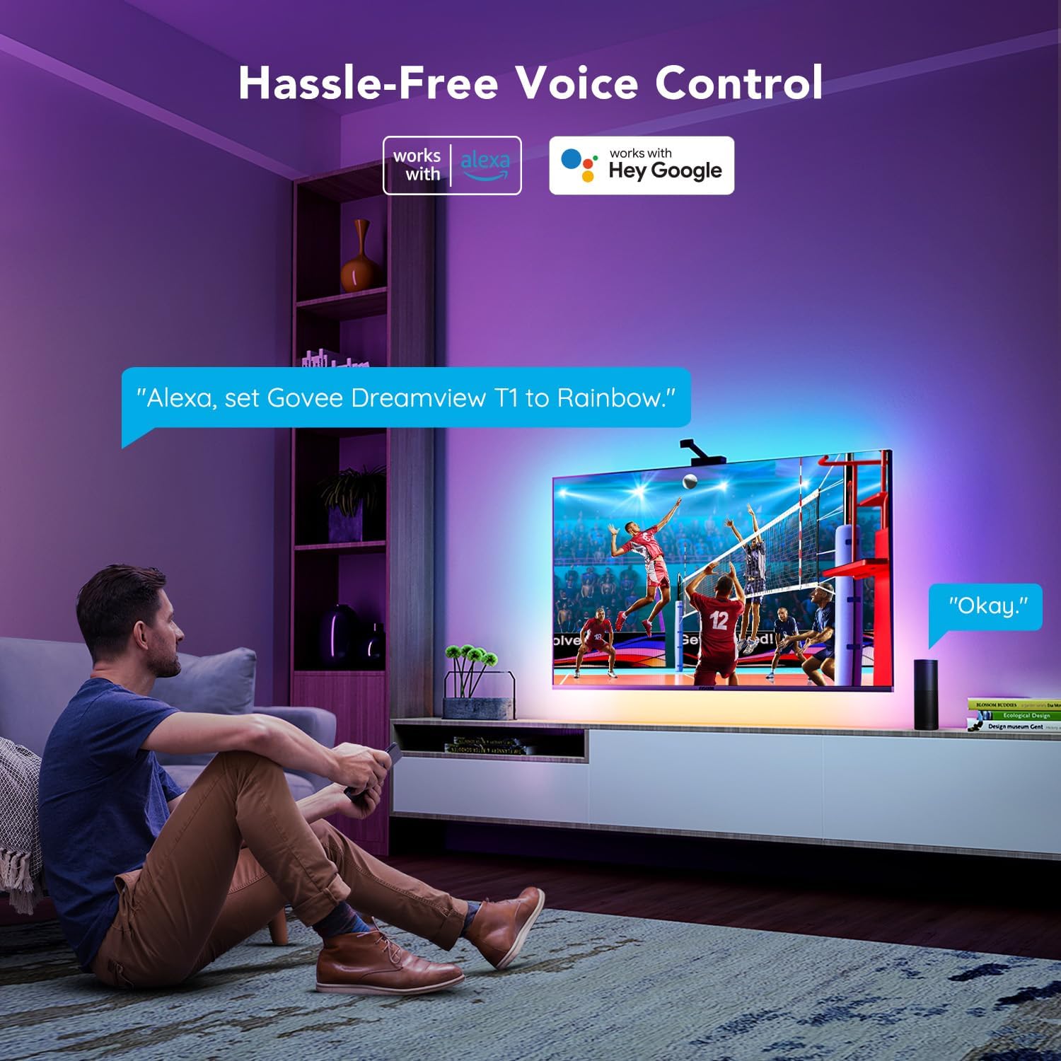 Govee Immersion WiFi TV LED Backlights with Camera - Image 6