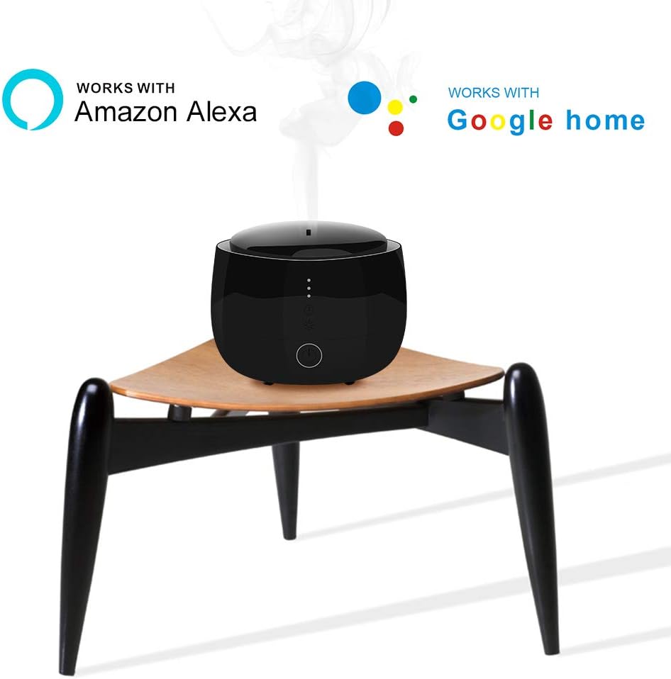 Smart WiFi Aroma Diffuser – Black – Smart Home Tanzania