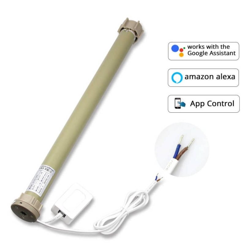 Roller blind tube motor that fits inside a roller tube