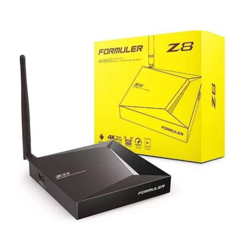 Formuler Z8 Plus Android media box with remote