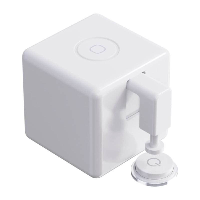 Fingerbot button pusher with hub and accessories