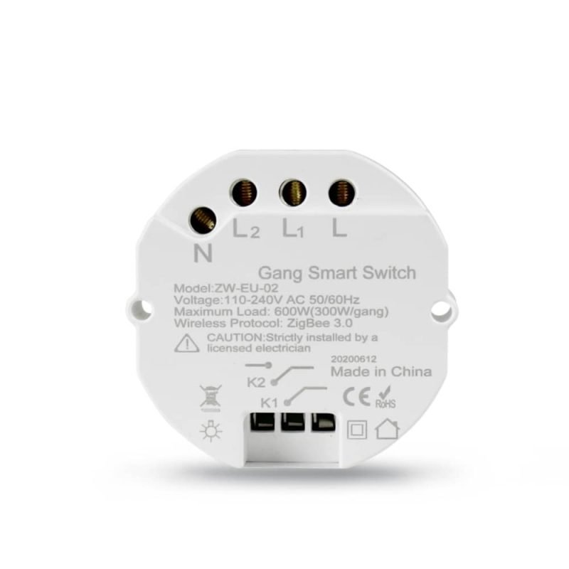 Tuya Zigbee relay in-wall module