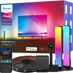 Govee Immersion Pro Kit TV Backlights with Camera + Sidelights