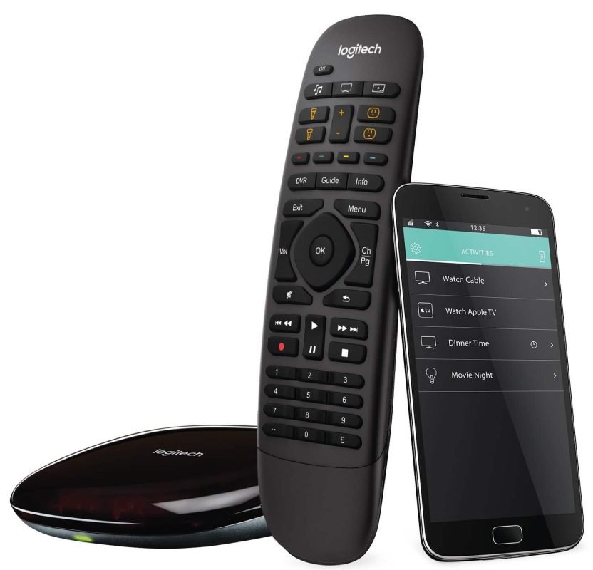 Logitech Harmony Companion remote and hub