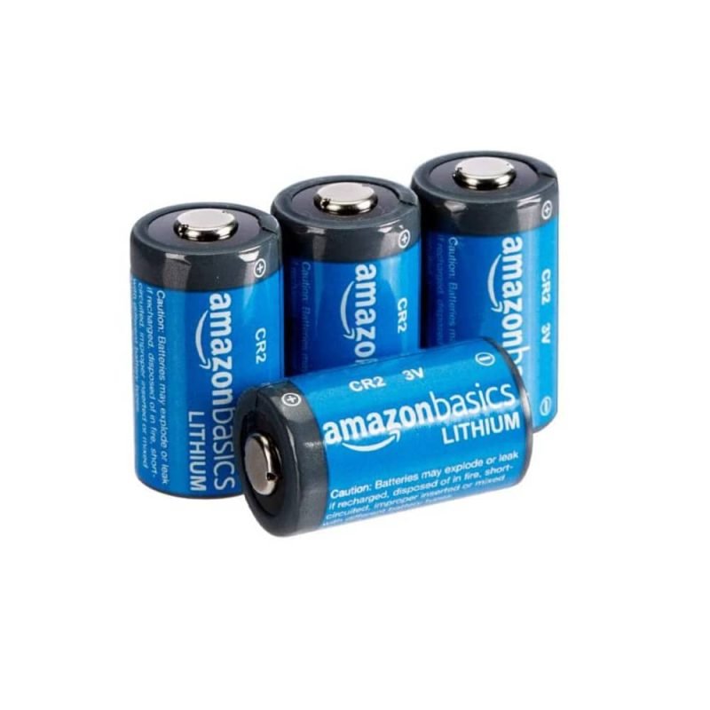 CR2 battery, 3 volt lithium cylindrical cell