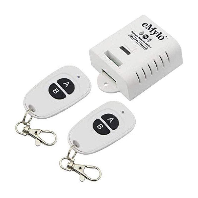 eMylo RF Relay Switch Wireless Remote Control Light Switch